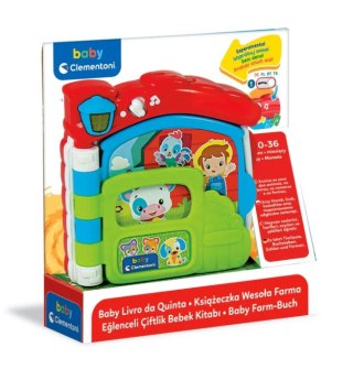 Clementoni Interaktywna Książeczka Edukacyjna Farma Język Polski i Niemiecki Clementoni 17652