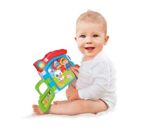 Clementoni Interaktywna Książeczka Edukacyjna Farma Język Polski i Niemiecki Clementoni 17652