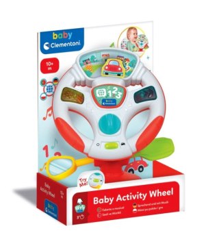 Clementoni Interaktywna Mówiąca Elektroniczna Kierownica Język Polski i Niemiecki Clementoni 17533
