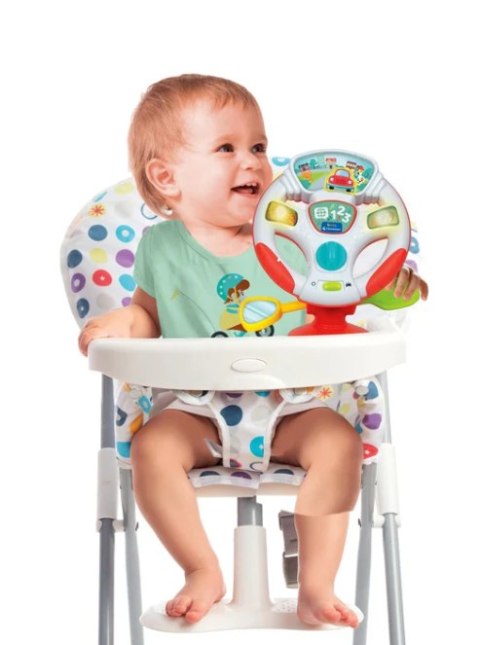 Clementoni Interaktywna Mówiąca Elektroniczna Kierownica Język Polski i Niemiecki Clementoni 17533