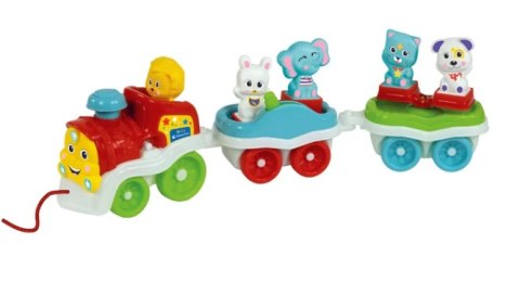 Clementoni Interaktywny Pociąg Ze Zwierzątkami 3w1 Język Polski Clementoni 50802