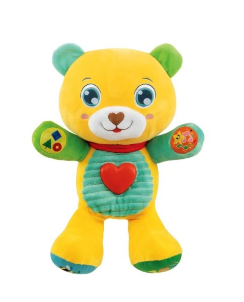 Clementoni Kolorowy Interaktywny Misiek Lelek Język Polski Clementoni 50939