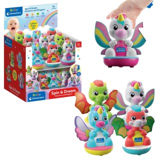 Clementoni Magiczne Zwierzątka Bączek Jednorożec Mały Smok Clementoni 17498