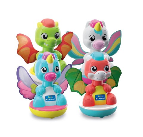 Clementoni Magiczne Zwierzątka Bączek Jednorożec Mały Smok Clementoni 17498