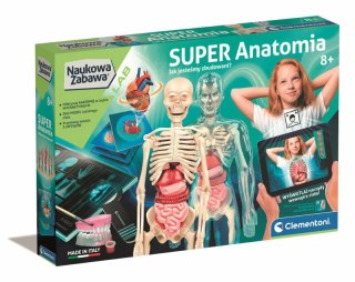 Clementoni Naukowa Zabawa Super Anatomia Język Polski Clementoni 50919