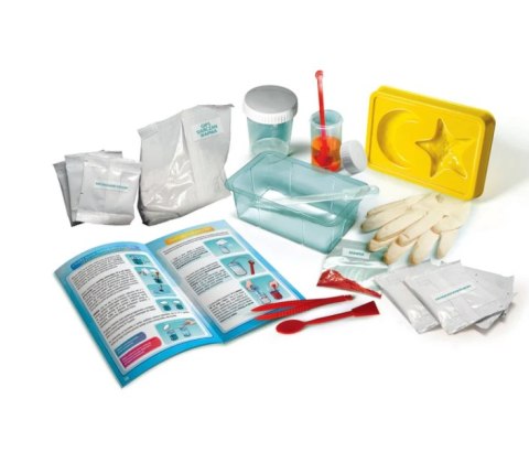 Clementoni Naukowa Zabawa Zestaw Laboratorium Stwórz Własne Kryształy Język Polski Clementoni 50069