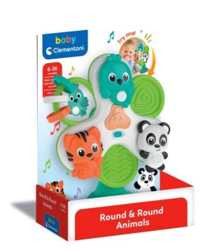 Clementoni Wesoła Karuzela ze Zwierzątkami Język Polski Clementoni 17952