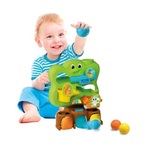 Clementoni Zabawka Logiczna Magiczne Kolorowe Drzewo Piłeczki Clementoni 17580