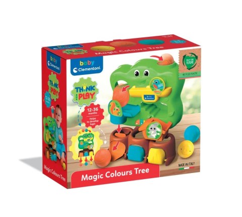 Clementoni Zabawka Logiczna Magiczne Kolorowe Drzewo Piłeczki Clementoni 17580