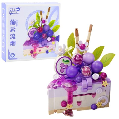 LEAN TOYS Klocki Konstrukcyjne Torcik Tort Deser Dekorowany 292-357el.