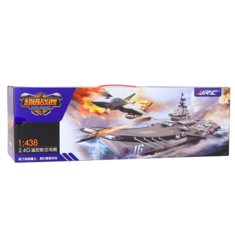 LEAN Toys Duży Lotniskowiec Zdalnie Sterowany RC Światła 30 km/h 1:438