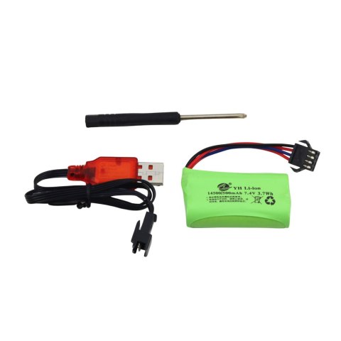 LEAN Toys Elektryczny Karabin Na Wodę Z Automatycznym Zasysaniem Wody 1300 ML