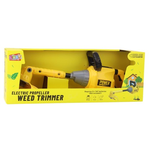 LEAN Toys Podkaszarka Kosiarka Ogrodowa Dla Dzieci Gumowe Ostrze Światła Dźwięki