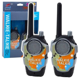 LEAN Toys Zestaw Walkie Talkie Krótkofalówki Dla Dzieci Zasięg Do 1000m