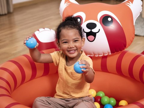 Producent niezdefiniowany Bestway Suchy basen z kulkami Czerwona PANDA 107x94cm + 50 kulek 52702