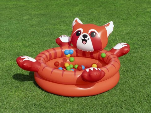 Producent niezdefiniowany Bestway Suchy basen z kulkami Czerwona PANDA 107x94cm + 50 kulek 52702
