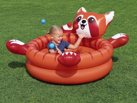 Producent niezdefiniowany Bestway Suchy basen z kulkami Czerwona PANDA 107x94cm + 50 kulek 52702