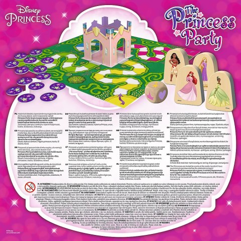 Trefl Gry Gra planszowa The Princess Party Disney 02434