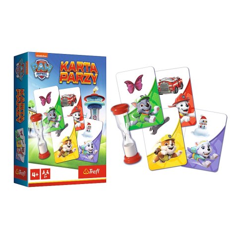 Trefl Gry Gra podróżna Karta Parzy Psi Patrol Trefl 02691
