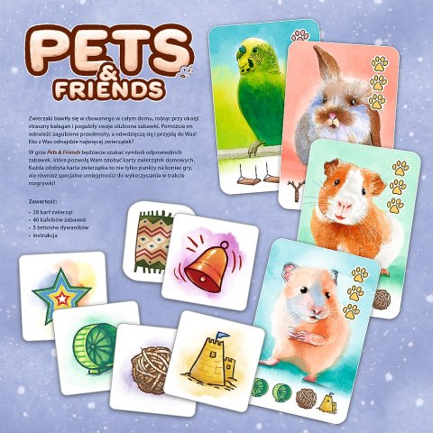 Trefl Gry Gra rodzinna Pets & Friends Trefl 02443