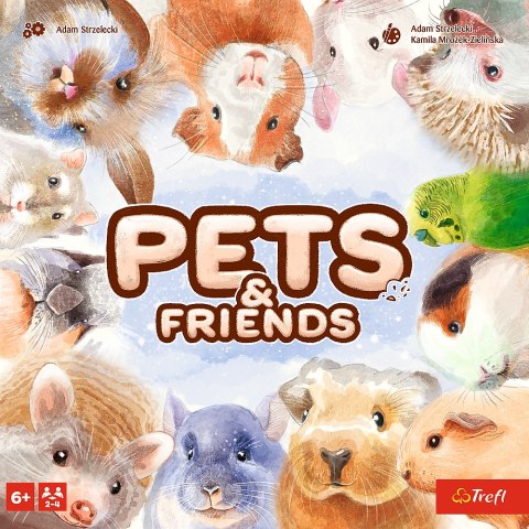 Trefl Gry Gra rodzinna Pets & Friends Trefl 02443