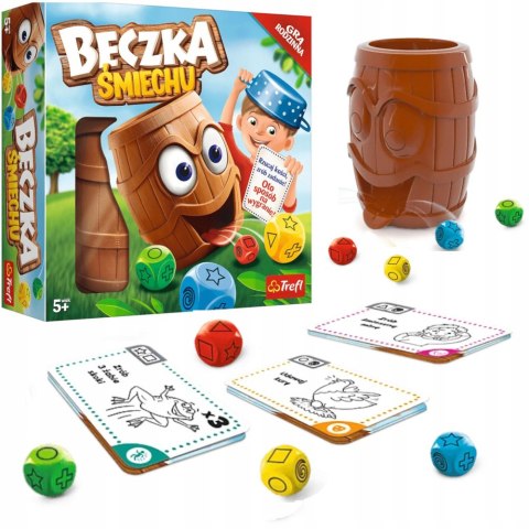 Trefl Gry Gra zręcznościowa Beczka śmiechu Trefl 01908