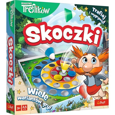 Trefl Gry Gra zręcznościowa Skoczki Rodzina Treflików Trefl 02820