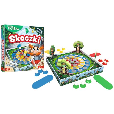Trefl Gry Gra zręcznościowa Skoczki Rodzina Treflików Trefl 02820