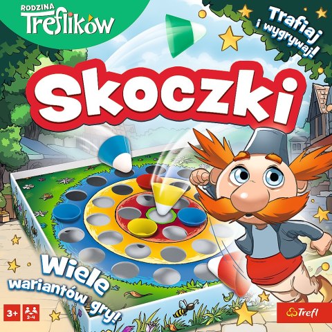 Trefl Gry Gra zręcznościowa Skoczki Rodzina Treflików Trefl 02820