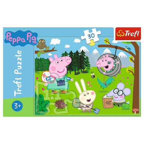 Trefl Puzzle Puzzle - 30 - Leśna wyprawa - Świnka Peppa - Trefl 18245
