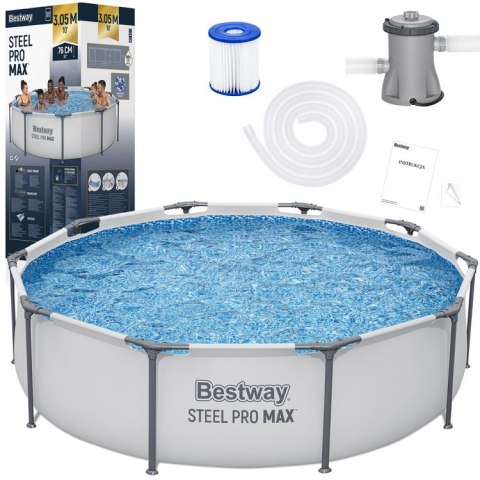 Bestway Bestway Basen STELAŻOWY 4678L 305x76cm 8w1 56408