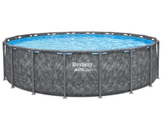 Bestway Bestway Basen stelażowy CAŁOROCZNY 549x132cm 6w1 561KC