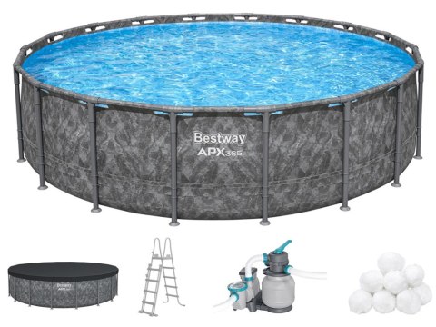 Bestway Bestway Basen stelażowy CAŁOROCZNY 549x132cm 6w1 561KC