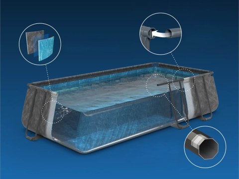 Bestway Bestway Basen stelażowy CAŁOROCZNY 956x488x132cm 7w1 561KJ