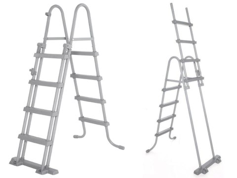 Bestway Bestway Basen stelażowy Splashview 488x244x122cm szary rattan 10w1 561MB