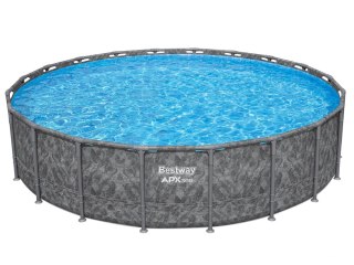 Bestway Bestway Basen stelażowy całoroczny 610x 132cm APX365 pompa drabinka 561KE