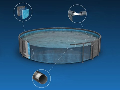 Bestway Bestway Basen stelażowy całoroczny 610x 132cm APX365 pompa drabinka 561KE