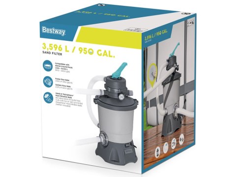 Bestway Bestway Pompa piaskowa do basenu 3596 l/h na kulki filtracyjne 58515