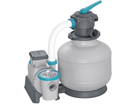 Bestway Bestway wydajna Pompa piaskowa do basenu złączki + węże 11355 L/h 58486