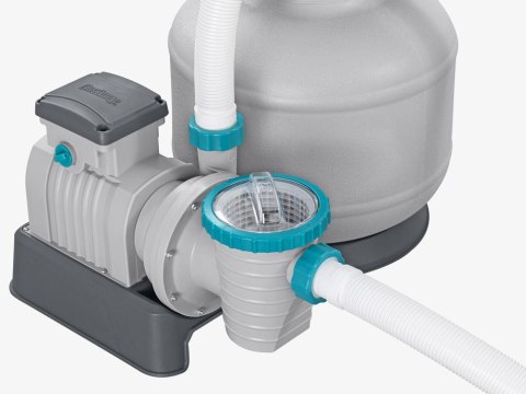 Bestway Bestway wydajna Pompa piaskowa do basenu złączki + węże 11355 L/h 58486
