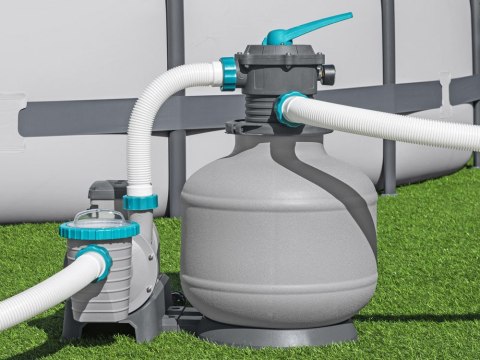 Bestway Bestway wydajna Pompa piaskowa do basenu złączki + węże 11355 L/h 58486