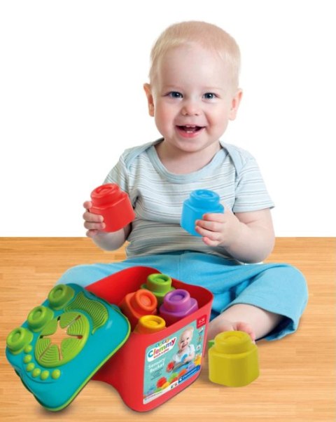 Clementoni Clemmy Koszyk Sensoryczny Sorter Klocki Clementoni 17807