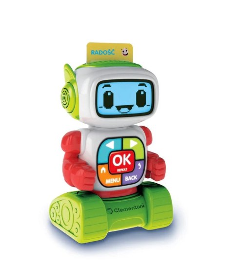 Clementoni Edukacyjny Robot Eddie Język Polski Uczę się Bawiąc Clementoni 50411