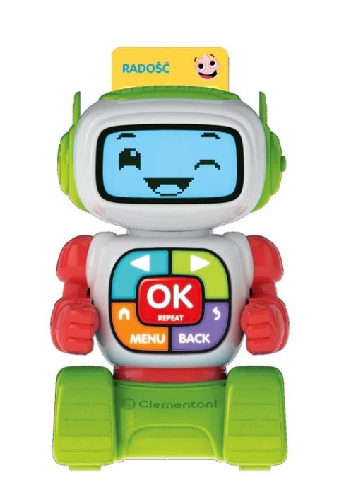 Clementoni Edukacyjny Robot Eddie Język Polski Uczę się Bawiąc Clementoni 50411