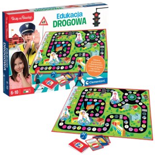 Clementoni Gra edukacyjna Edukacja Drogowa Uczę się Bawiąc Język Polski Clementoni 50777