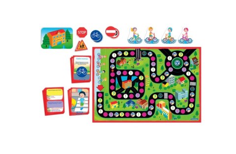 Clementoni Gra edukacyjna Edukacja Drogowa Uczę się Bawiąc Język Polski Clementoni 50777