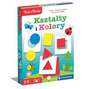 Clementoni Gra edukacyjna Kształty i Kolory Uczę się Bawiąc Język Polski Clementoni 50764