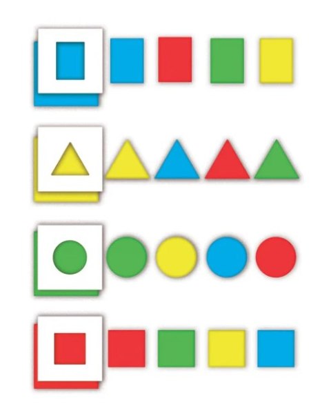 Clementoni Gra edukacyjna Kształty i Kolory Uczę się Bawiąc Język Polski Clementoni 50764