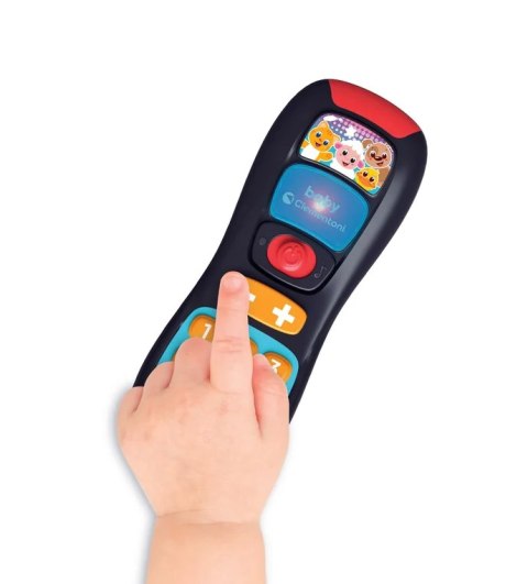 Clementoni Mówiący Dziecięcy Pilot TV Język Polski Niemiecki Turecki Portugalski Clementoni 17518