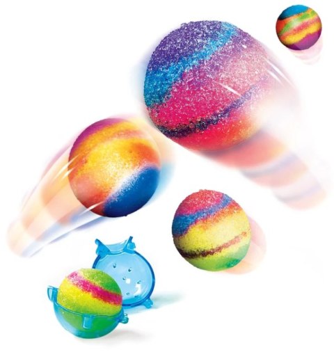 Clementoni Naukowa Zabawa Mini Laboratorium Szalone Brokatowe Piłeczki Język Polski Clementoni 50702